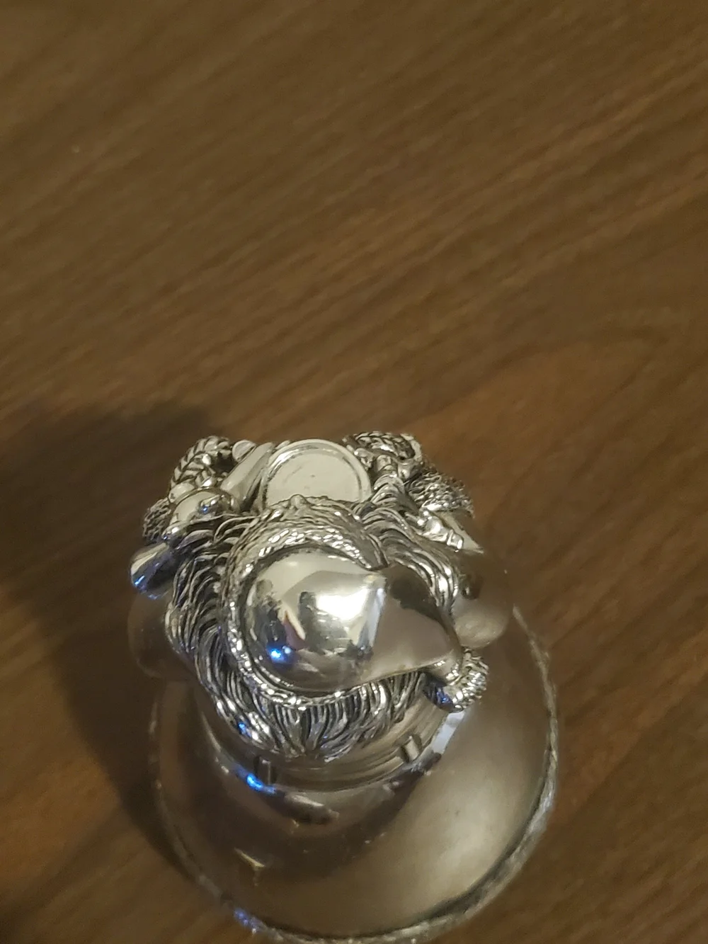 Reed & Barton Revolving musical Santa